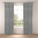 Oria Feather Grey Fabric A5 Sample