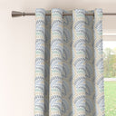 Cavallo Blue Fabric A5 Sample