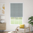 Tansy Dusk Blue Fabric A5 Sample