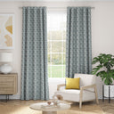 Tansy Dusk Blue Fabric A5 Sample