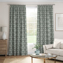Fenella Forest Green Fabric A5 Sample