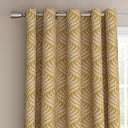 Fenella Ochre Fabric A5 Sample