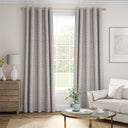 Leonara Dove Grey Fabric A5 Sample