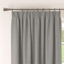 Raffia Silver Fabric A5 Sample
