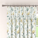Elmley Ochre-Teal Fabric A5 Sample