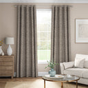 Leonara Taupe Fabric A5 Sample