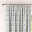 Cavallo Blue Fabric A5 Sample