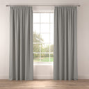 Raffia Silver Fabric A5 Sample