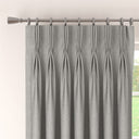 Raffia Silver Fabric A5 Sample