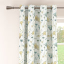 Elmley Ochre-Teal Fabric A5 Sample