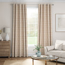 Fenella Oatmeal Fabric A5 Sample