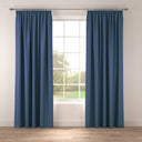 Raffia Navy Fabric A5 Sample