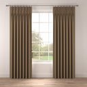 Raffia Bronze Fabric A5 Sample