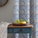 Cavallo Blue Fabric A5 Sample