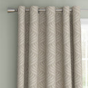 Fenella Feather Grey Fabric A5 Sample