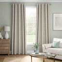 Fenella Feather Grey Fabric A5 Sample