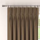 Raffia Bronze Fabric A5 Sample