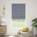 Tansy Navy Fabric A5 Sample