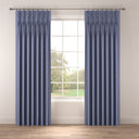 Raffia Cobalt Fabric A5 Sample