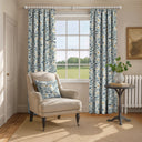 Beeton Blue Fabric