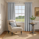 Grafton Silver Fabric