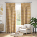 Tansy Ochre Fabric A5 Sample