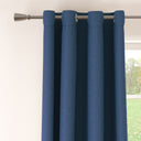 Raffia Navy Fabric A5 Sample