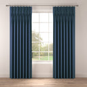 Raffia Navy Fabric A5 Sample