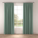 Raffia Teal Fabric A5 Sample