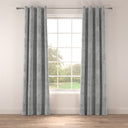 Oria Feather Grey Fabric A5 Sample