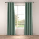 Raffia Teal Fabric A5 Sample