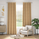Tansy Ochre Fabric A5 Sample
