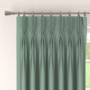Raffia Teal Fabric A5 Sample