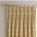 Fenella Ochre Fabric A5 Sample