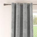 Oria Feather Grey Fabric A5 Sample