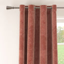 Oria Spiced Coral Fabric A5 Sample